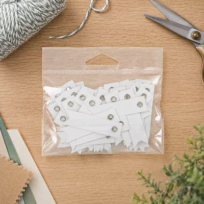 Crystal Clear Hanging Bags 4" x 3" 100 pack