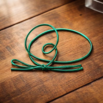 Metallic Green Stretch Loops 10" 50 pack