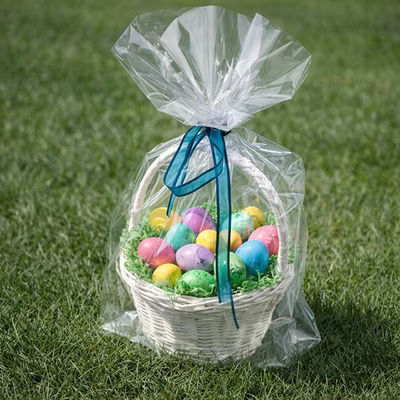 Crystal Clear Bags® with Bottom Gusset 13" x 5" x 19" 100 pack