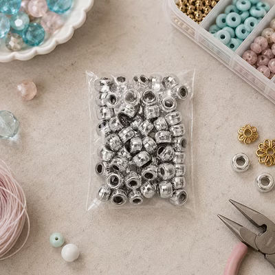Small Adhesive Flap Seal Crystal Clear Bags For Beads Hooks and Buttons Bag Size: 2 1/4" x 3" 100 Bags Crystal Clear Bags