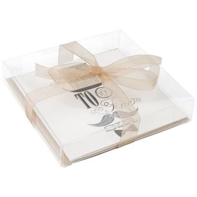 Crystal Clear Boxes® 5 1/8" x 1" x 5 1/16" 25 pack
