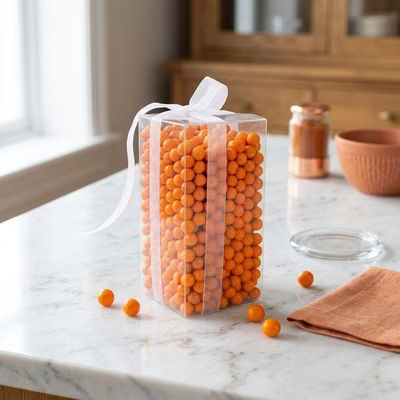 Crystal Clear Boxes® Pop & Lock 3" x 3" x 6" 25 pack