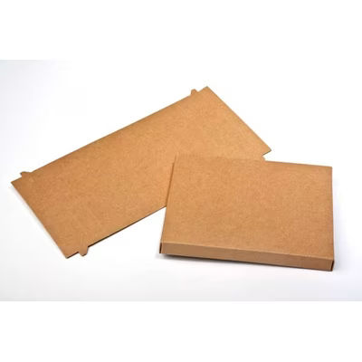 A1/4 bar Card Box - Kraft Paper Base - 3 3/4 x 1 x 5 3/8 25 pieces