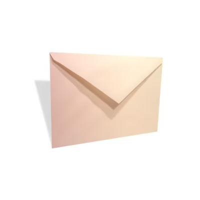 Lee 7 1/4" x 5 1/4" Linen Envelope Natural 50 Pieces E201A