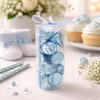 Crystal Clear Truffle Box 1 3/8" x 1 3/8" 4 1/4" 25 pack