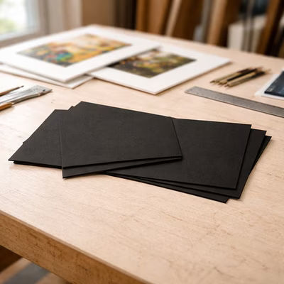 11" x 17" ClearBags 4-Ply Black Backing Board