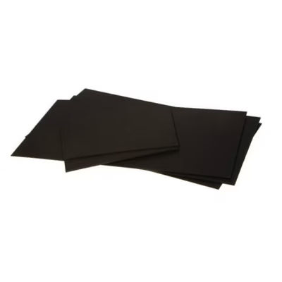 8" x 10" ClearBags 4-Ply Black Backing Board