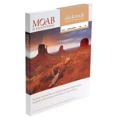 Moab Slickrock Metallic Pearl 8 1/2" x 11"