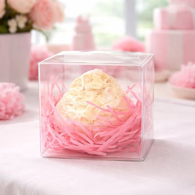 Crystal Clear Value Boxes 50 Pack 4" x 4" x 4"