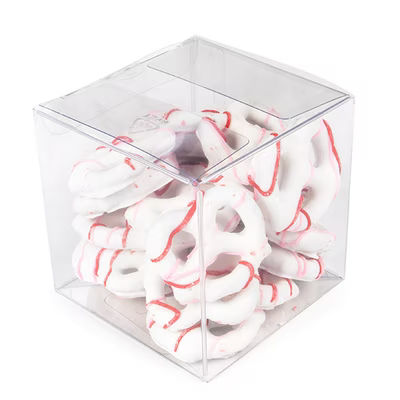 rPET Crystal Clear Pop & Lock Box 3" x 3" x 3" 25 Pack