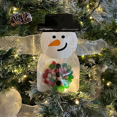 Snowman Shaped Pouch 5 1/2" x 3" x 10" 25 pack SP7SZ