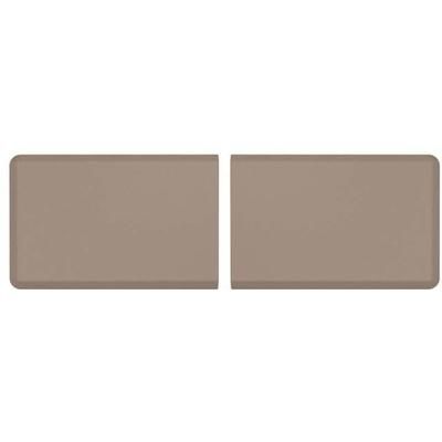 WeatherTech Comfort Mat Connect Carbon Fiber 2 Pieces 24x36in Tan 8ACONA2CBT