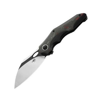 Bestech Knives Nogard Framelock Ti CF BTKT2105D