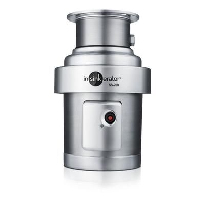 InSinkErator SS-200-7-AS101 2083 Disposer Package w/ 7-Adapter & AS101 Panel, 2-HP, 208/3 V, Stainless Steel