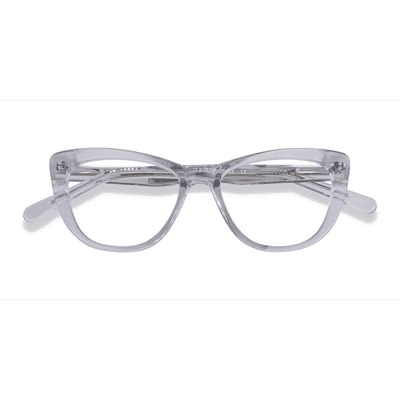 Unisex s horn Clear Acetate Prescription eyeglasses - Eyebuydirect s Little Charlotte