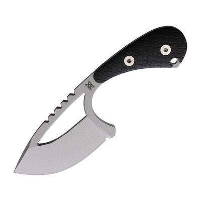 Midgards-Messer Ratatosk XXL Fixed Blade Knife 6.25in Overall 3.25in D2 Tool Steel Drop Point Blade 3-D Printed Handle Sheath RATATOSK-DP-XXL