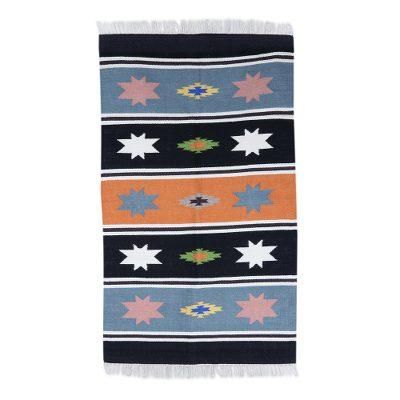 Fireworks in the Sky,'Artisan Crafted Wool Area Rug from India (3 x 5)'