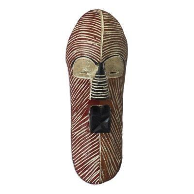 'Songe Marriage' - Hand Made Congolese Wood Mask