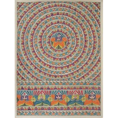 Celebration,'Madhubani painting'