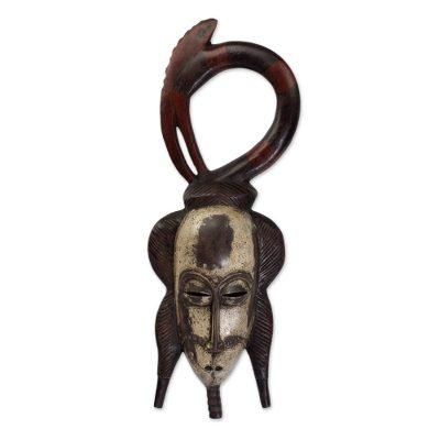 'Protection and Blessings' - Fair Trade Ivoirian Wood Mask
