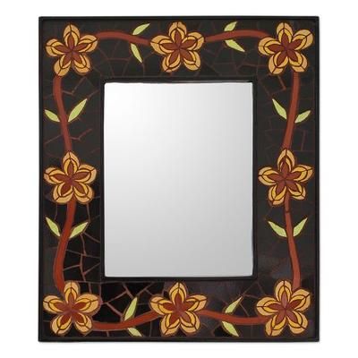 Golden Cassia Blossoms,'Mirror'
