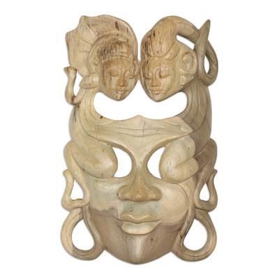 Soulmates,'Modern Wood Mask'
