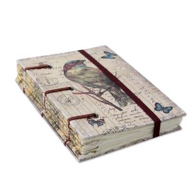 Handmade journal, 'Life's a Journey'