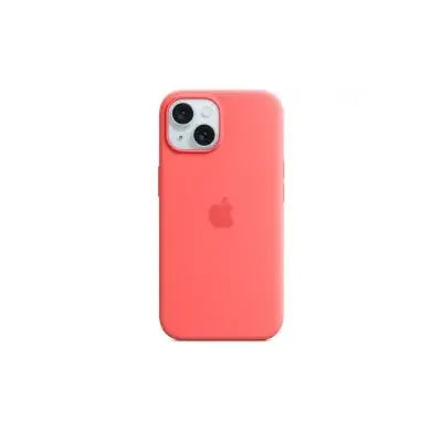Apple Custodia MagSafe in silicone per iPhone 15 - Guava