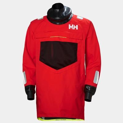 Helly Hansen Men's Aegir Ocean Breathable Sailing Smock Red M