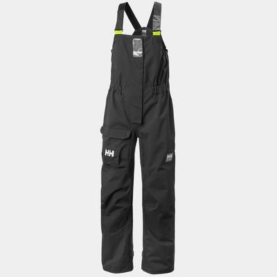 Helly Hansen Women's Pier High Waist Sailing Bib Trousers Black M