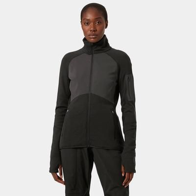Helly Hansen Women's Lifa Merino Midlayer Jacket Black S
