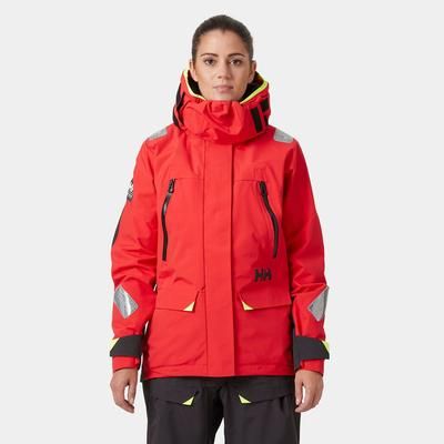 Helly Hansen Women's Skagen Offshore Sailing Jacket Red M
