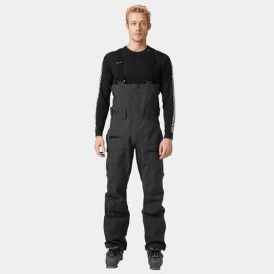 Helly Hansen Men's Sogn Bib Shell Ski Trousers Black S