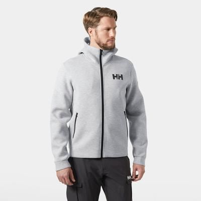 Helly Hansen Men's HP Ocean Sailing Full-Zip Jacket 2.0 Grey 2XL