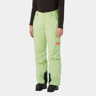 Helly Hansen Women's Switch Cargo Insulated Ski Trousers Green M