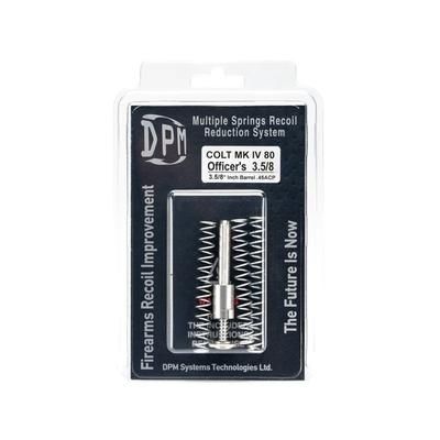 DPM Colt MK IV 80 Officer .45 ACP Mechanical Recoil Reduction System Stainless MS 1911 MK IV