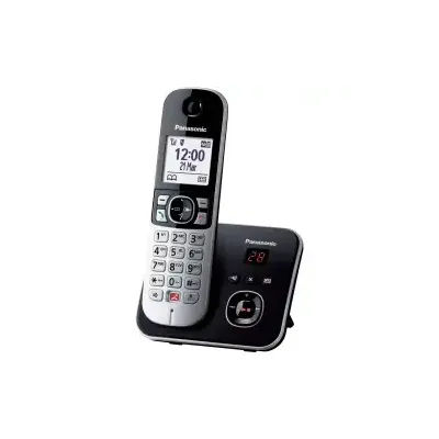 Panasonic KX-TG6861 Téléphone DECT Identification de l'appelant Noir, Gris