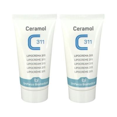 Ceramol Lipocrema 311 Set da 2 2x50 ml Crema basica
