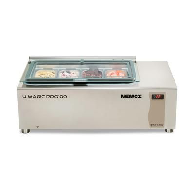 Eurodib 4MAGICPRO100 29 3/5" Cold Food Bar - 4 Pan Capacity, Table Top, Stainless Steel