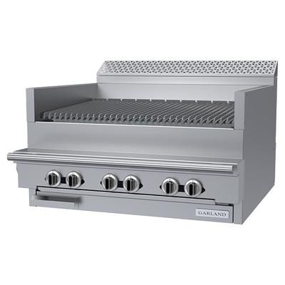 Garland C36-NRM LP 36" Commercial Gas Range Charbroiler - Modular, Liquid Propane, Stainless Steel, Gas Type: LP