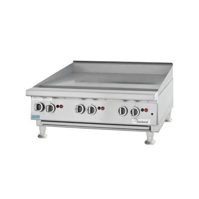 Garland GTGG24-GT24M LP 24" Gas Commercial Griddle w/ Thermostatic Controls - 1" Steel Plate, Liquid Propane, Stainless Steel, Gas Type: LP
