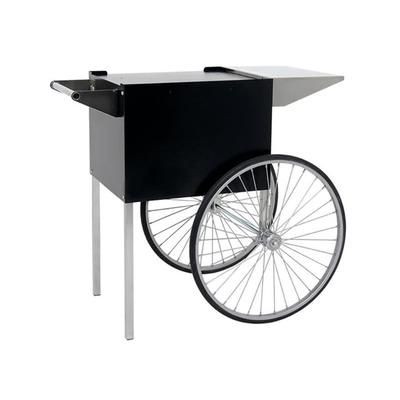 Paragon 3080710 Small Popcorn Cart for Professional 4 Ounce Popper w/ Storage, Black