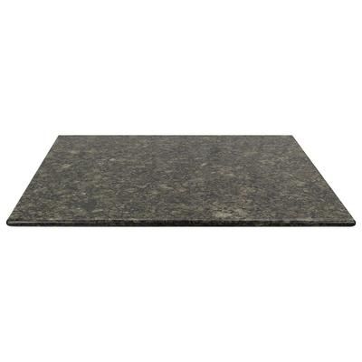 Art Marble G203 30X60 30" x 60" Rectangular Granite Table Top - Indoor/Outdoor, Uba Tuba, Multi-Colored