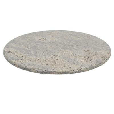 Art Marble G20830RD 30" Round Granite Table Top - Indoor/Outdoor, Kashmir White, Multi-Colored