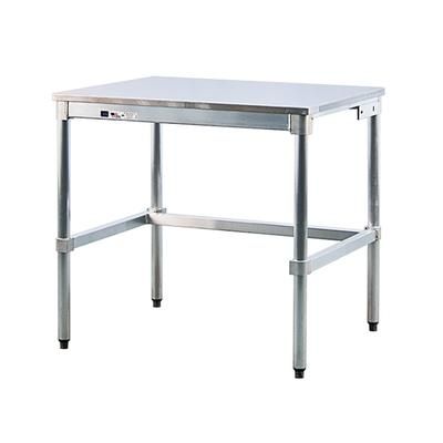 New Age 24SS84KD 84" 16 ga Work Table w/ 304 Series Stainless Steel Flat Top