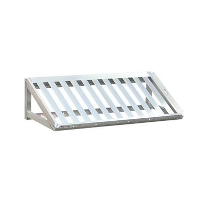 New Age 97102 T-Bar Wall Mounted Shelf, 48"W x 13"D, Aluminum