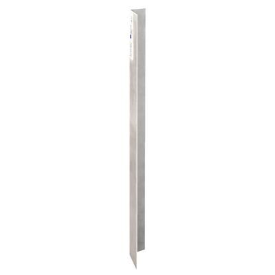 New Age 97875 60"L Corner Guard, Aluminum, Silver