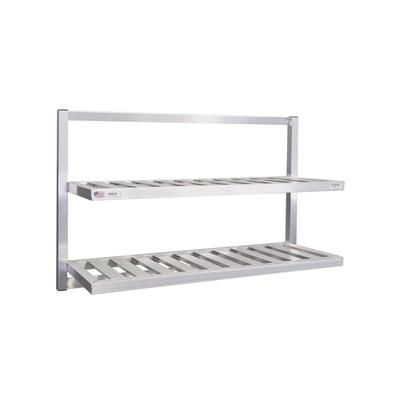 New Age 98213 T-Bar Wall Mounted Shelf, 48"W x 16"D, Aluminum