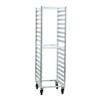 New Age NS648 21"W 16 Specialty Pan Rack w/ 3 1/2" Bottom Load Slides