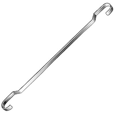 Lakeside 09900 Adapter Bar for Utility Box on Tubular Carts w/ 15 1/2" Shelf